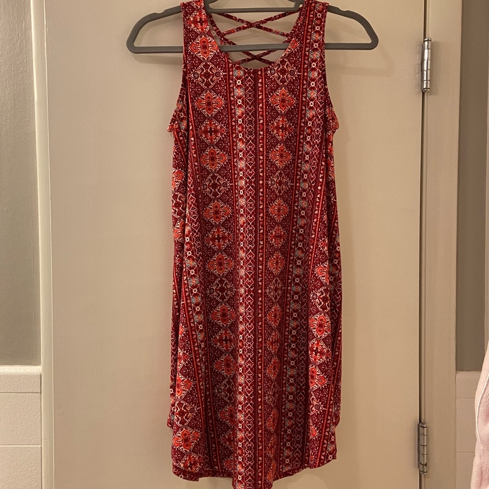 Patterned sundress!